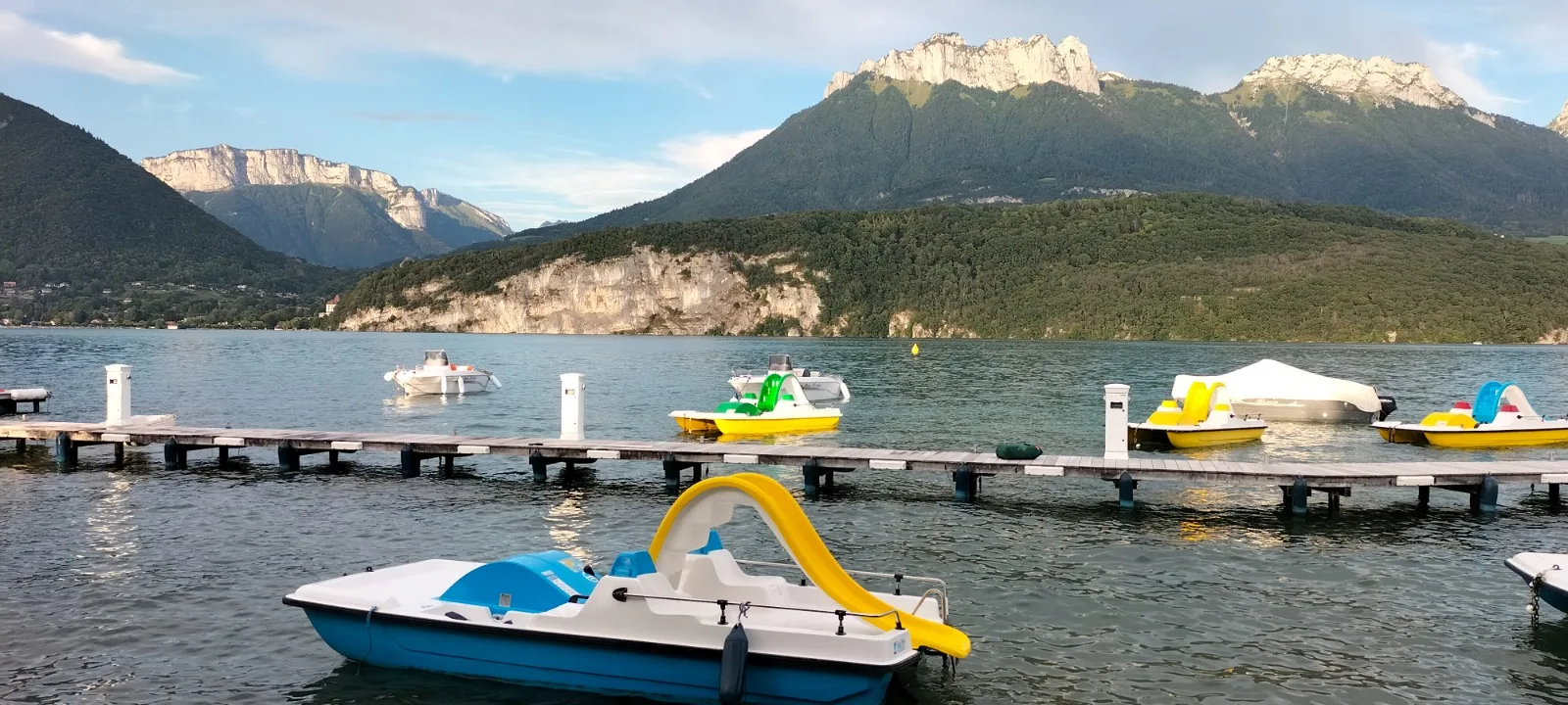 Ponton pédalos