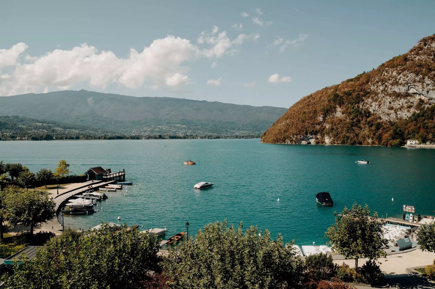 Baie de Talloires, lac d'Annecy