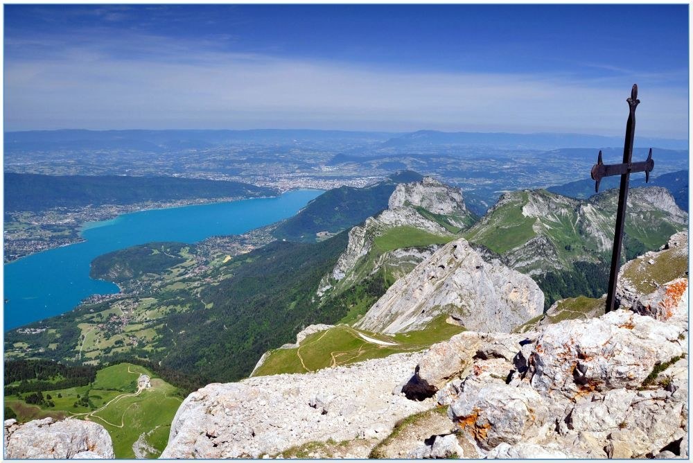 La Tournette vue sur le lac d'Annecy